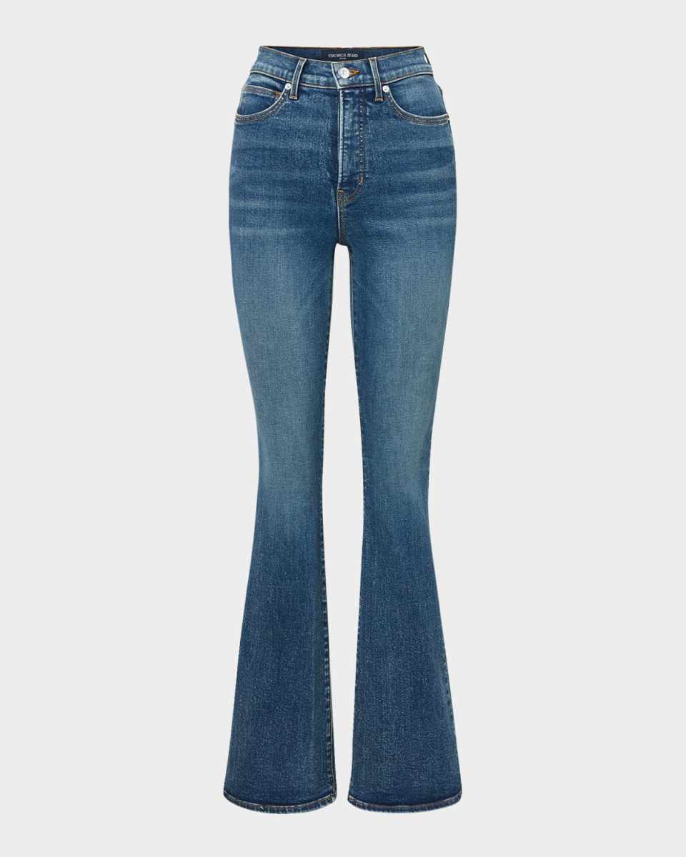Beverly High-Rise Skinny Flare Jeans